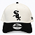 Boné New Era 9FORTY A-Frame MLB Chicago White Sox Chrome Off White - Imagem 2