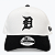 Boné New Era 9FORTY A-Frame MLB Detroit Tigers Chrome Off White - Imagem 2
