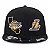 Boné New Era 9FIFTY NBA Los Angeles Lakers All Over Hat Black - Imagem 2