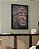 Quadro Decorativo Rosto do Índio Ancião em Pintura Abstrata - Imagem 1