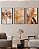Quadro Decorativo Trio Flores Douradas de Outono - Imagem 9