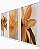 Quadro Decorativo Trio Flores Douradas de Outono - Imagem 5