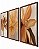 Quadro Decorativo Trio Flores Douradas de Outono - Imagem 2