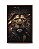 Quadro Decorativo Leão com Folhas Secas na Juba - Imagem 3