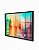Quadro Decorativo Multicolorido com Elementos de Aquarela e Gotas de Ouro - Imagem 4