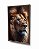 Quadro Decorativo Retrato de um Leão Majestoso em Perfil - Imagem 3
