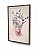 Quadro Decorativo Arte Colagem de Mulher com Buquê Sobre a Cabeça - Imagem 7