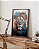 Quadro Decorativo Retrato de Leão Pincelado - Imagem 1