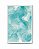 Quadro Decorativo Mármore Líquido Azul Turquesa em Textura Gold - Imagem 3