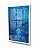 Quadro Decorativo Textura Cimento Queimado de Cor Azul Abstrata - Imagem 10