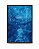 Quadro Decorativo Textura Cimento Queimado de Cor Azul Abstrata - Imagem 3