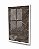 Quadro Decorativo Abstrato Mármore Preto Textura em Dourado - Imagem 7