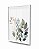Quadro Decorativo Abstrato Folhas Estilo Aquarela em Paleta Neutra Suave - Imagem 4