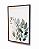 Quadro Decorativo Abstrato Folhas Estilo Aquarela em Paleta Neutra Suave - Imagem 5