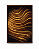 Quadro Decorativo Textura Black and Gold em Abstrato Ondular - Imagem 9