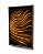 Quadro Decorativo Textura Black and Gold em Abstrato Ondular - Imagem 8