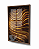 Quadro Decorativo Textura Black and Gold em Abstrato Ondular - Imagem 10