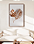 Quadro Decorativo Folha Dourado Costela de Adão e Palmeira Floral - Imagem 1