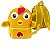 Mochila Escolar Infantil Galinha Cute Pet Bolsa Fofa - Imagem 1