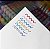 Kit 6 Canetas Gel Glitter Pen 1.0mm - Imagem 2