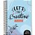 Caderno Let´s be Creative Espiral 80 Folhas Azuis Colegial - Imagem 1