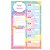 Bloco Planner Semanal TieDye 30 Folhas Prioridades Anotações - Imagem 1