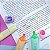 Kit 6 Marca-Texto Astrounauta Cores Pasteís - Imagem 3