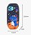 Estojo 3D Box Dino Space com Divisória e Porta Canetas - Imagem 3