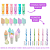 Kit Studies Kawaii com Caderninho 34 itens Tamanho G - Imagem 5