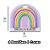 Kit 4 Borracha Arco-íris Pastel bastão - Imagem 2