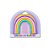 Kit 4 Borracha Arco-íris Pastel bastão - Imagem 1