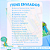 Magic Box Dino Lofi com Adesivos - Kit Papelaria - Imagem 3