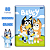 Caderno Brochura Grande 80 Folhas Bluey e Família - Imagem 1