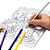 Livro 365 Desenhos para Colorir Capa Branca - Imagem 2