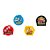 Borracha Sonic Blister 4 Personagens - Imagem 2