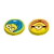 Borracha Top Minions TRIS - Imagem 1