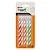 Conjunto 5 Canetas Esfrográficas Bazze Wave Mini 1.0 mm - Imagem 1