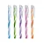 Conjunto 5 Canetas Esfrográficas Bazze Wave Mini 1.0 mm - Imagem 2