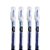 Marca Texto Slim Cores Neon Azul - Imagem 1