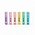 Conjunto 6 cores Marca Texto Pastel Grande Lyke - Imagem 1