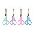 Tesoura Escolar Pastel Sem Ponta 13 Cm Lyke - Imagem 1