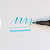 Brush Pen Ginza NANO Blue Ice Ponta Pequena - Imagem 2