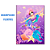 Caderno de Colorir Sereia Loly 8 Folhas - Imagem 1
