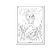 Caderno de Colorir Sereia Loly 8 Folhas - Imagem 3