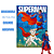Caderno Brochura Grande 80 Folhas Superman Krypto - Imagem 1