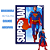 Caderno Brochura Grande 80 Folhas Superman Retangulo - Imagem 1