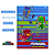 Caderno Brochura Grande PJ Masks Listrado - Imagem 1