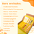 Kit Papelaria Amarelo e Laranja Caderneta Anotações Bloquinho - Imagem 3