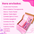 Kit Papelaria Rosa Caderneta Moleskine Bloquinho - Imagem 4