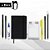 Kit Papelaria Black White Caderneta Moleskine Bloquinho - Imagem 1